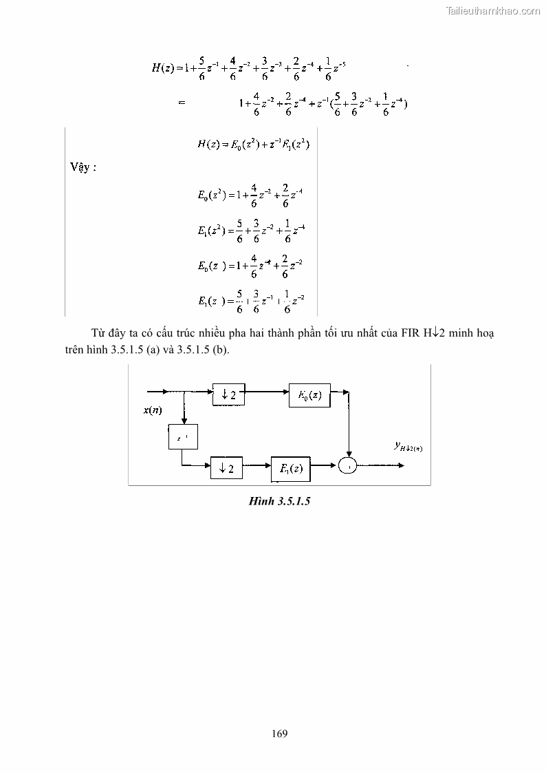 Giáo trình Xử lý tín hiệu số 2 Phần 2 - 9 Trang 65