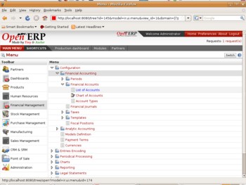 OpenERP hiện đang được ứng dụng trong nhiều ngành công nghiệp như các ngành 1