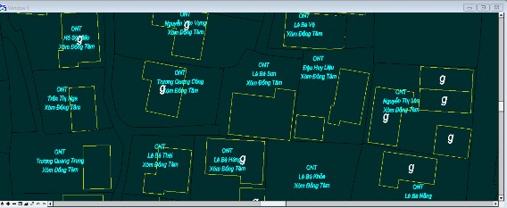 Hình 4 18 Gán thông tin thửa đất Trong bước gán nhãn thửa ta gán họ và tên 1