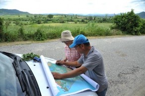 Đường vào khu vực rừng nguyên sinh ở Đường qua khu bảo tồn thiên nhiên di 23