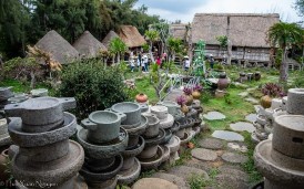 Hàng rào đá thôn Phú Hạnh Tuy An Bộ sưu tầm cối đá Phú Yên trưng bày tại 8