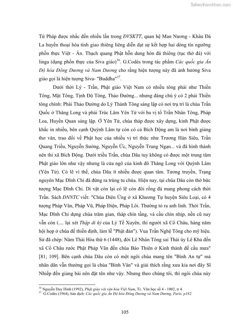 Luận án tiến sĩ hán nôm Nghiên cứu văn bia Phật giáo thế kỷ XVII - XVIII tỉnh Bắc Ninh - 15 Trang 113