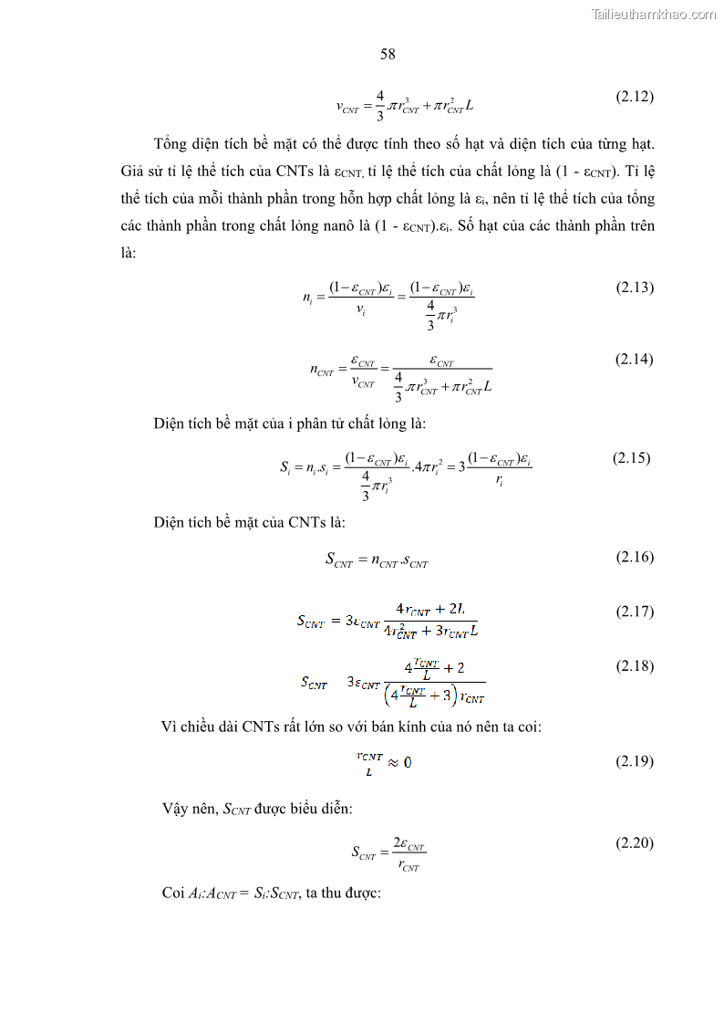 Luận án tiến sĩ khoa học vật liệu Nghiên cứu chế tạo và ứng dụng chất lỏng tản nhiệt chứa thành phần ống nanô cácbon trong quản lý nhiệt cho vệ tinh - 10 Trang 73