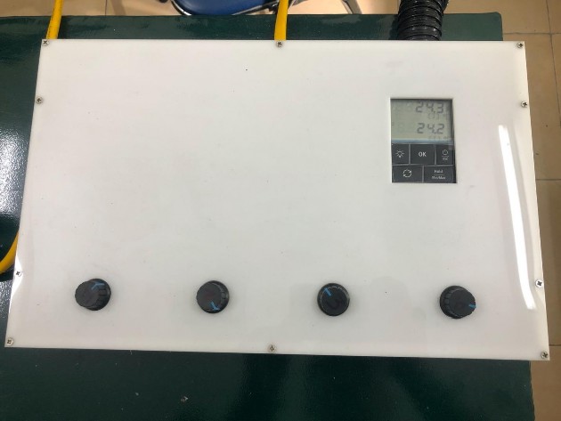 Hình 4 14 Ảnh chụp hệ thống cảm biến và điều khiển cho hệ thống mô phỏng 8