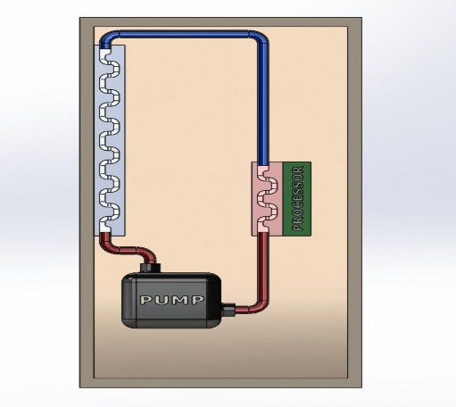 Hình 4 19 Sơ đồ hệ truyền nhiệt trong tình huống giả định 1 Bảng 4 1 Kết 4