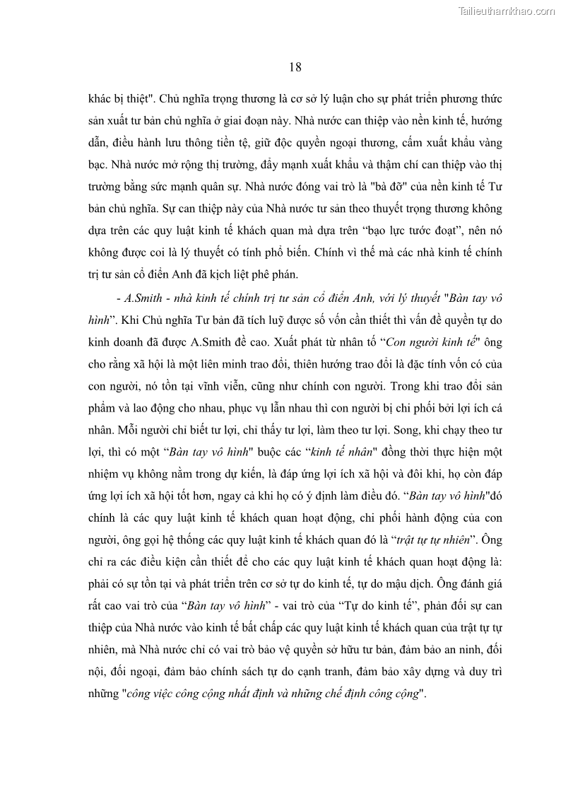 Luận án tiến sĩ kinh tế Hoàn thiện quản lý nhà nước đối với cơ sở hạ tầng đô thị du lịch ở Việt Nam - 4 Trang 25