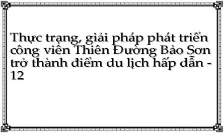 Thực trạng, giải pháp phát triển công viên Thiên Đường Bảo Sơn trở thành điểm du lịch hấp dẫn - 12