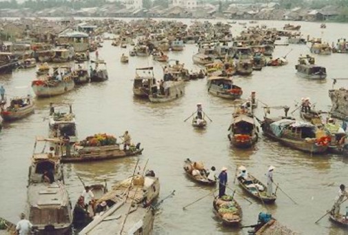 CHỢ NỔI PHỤNG HIỆP  Loại hình văn hóa Khu nhà vườn cù lao Bình Hòa 3