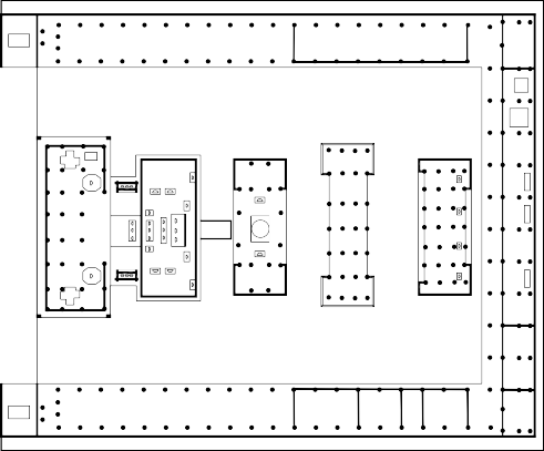 16 12 3 9 10 5 7 4 11 8 6 3 12 16 16 13 14 16 Chú thích 1 Tam quan 6 Thượng điện 11 2
