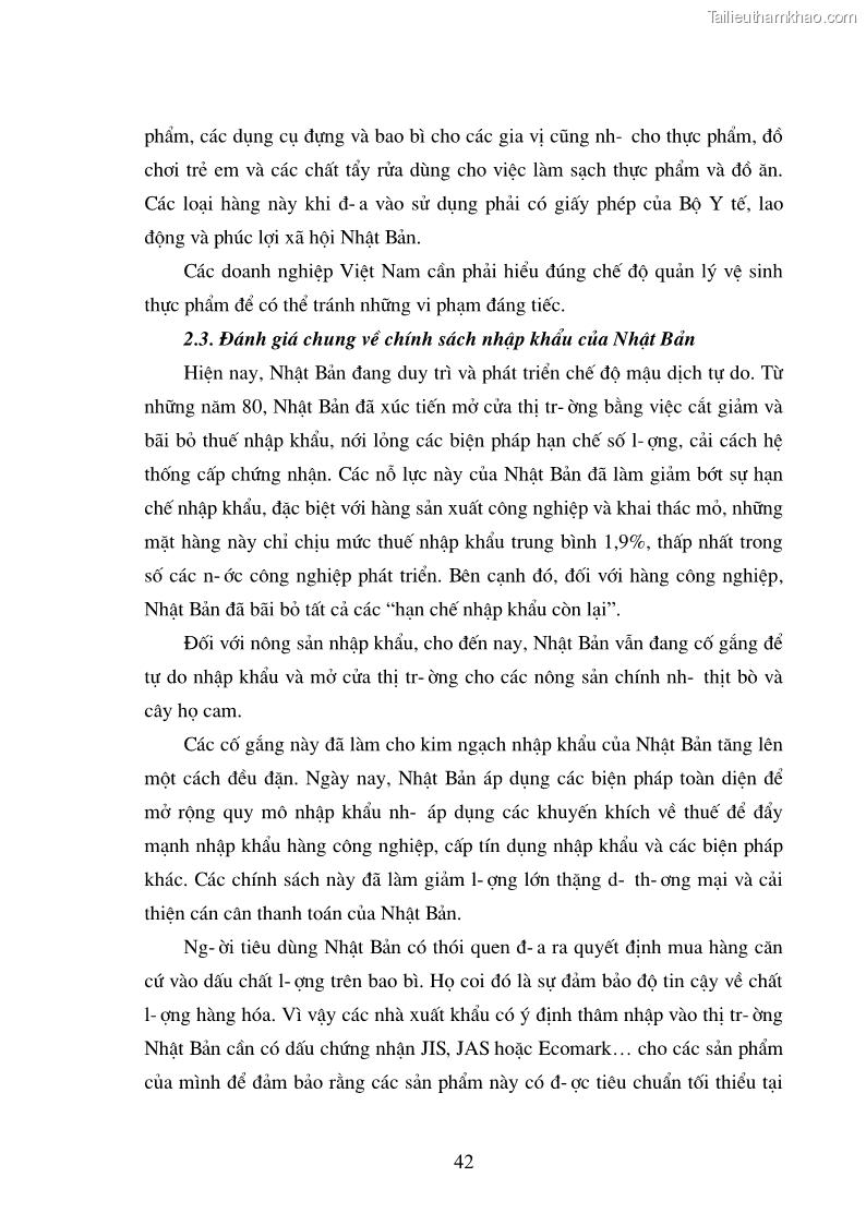 Khóa luận tốt nghiệp Tình hình thực hiện các mục tiêu phát triển thiên niên kỷ tại Việt Nam và giải pháp nhằm thực hiện giai đoạn sắp tới - 8 Trang 43