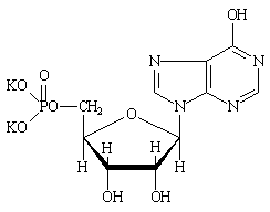 Dipotassium inosine 5 39 monophosphate  C 10 H 11 K 2 N 4 O 8 P  Khối lượng phân 3
