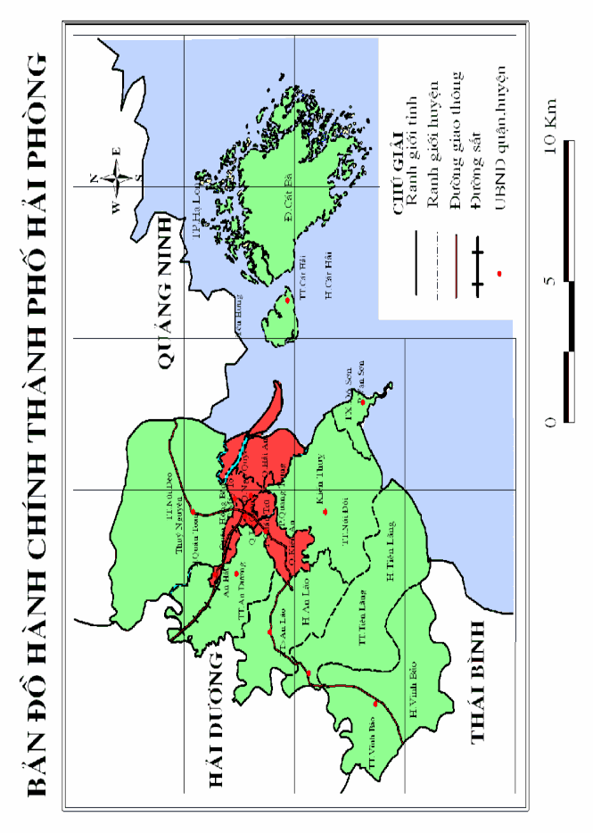 2 1 1 Điều kiện tự nhiên Vị trí địa lý Thành phố Hải Phòng nằm về phía 1
