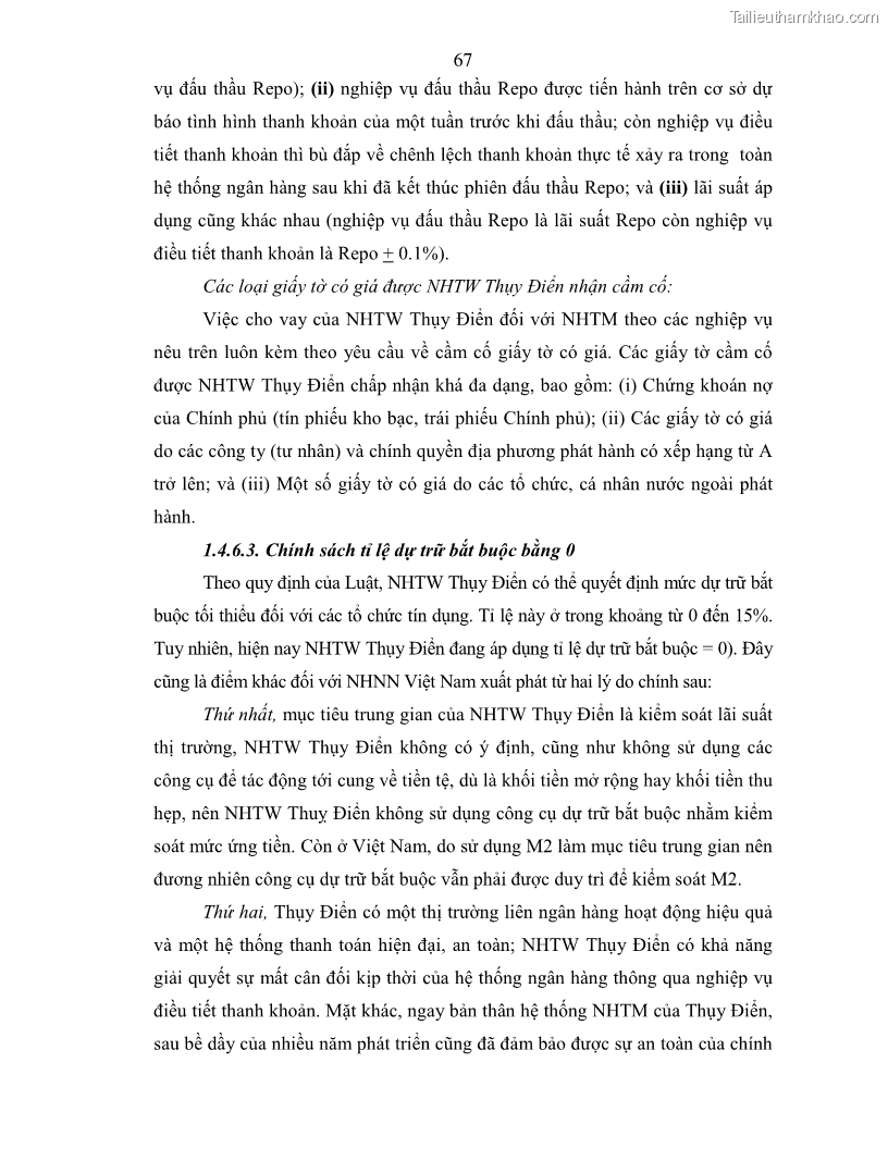 Luận án tiến sĩ kinh tế Điều hành chính sách tiền tệ nhằm kiểm soát lạm phát trong quá trình chuyển đổi nền kinh tế ở Việt Nam - 14 Trang 79