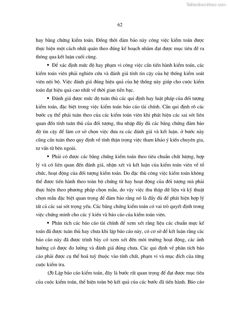 Luận án tiến sĩ kinh tế Mô hình tổ chức và cơ chế hoạt động của kiểm toán nhà nước Việt Nam - 11 Trang 61