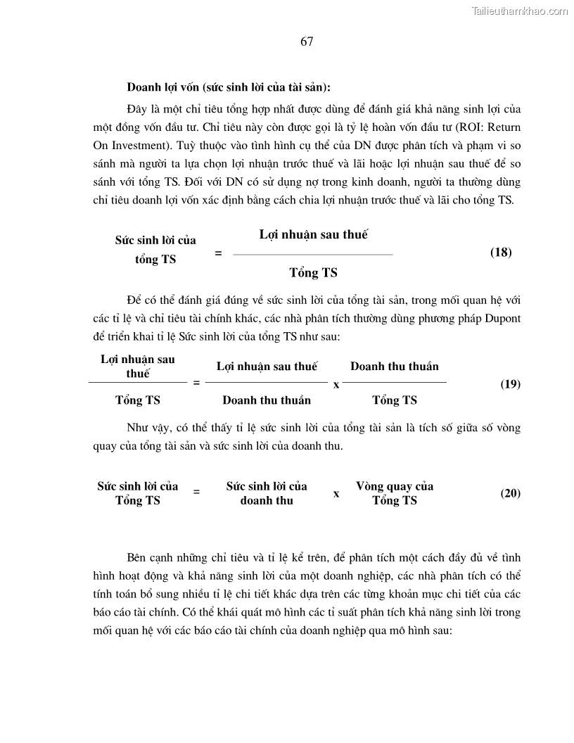 Luận án tiến sĩ kinh tế Hoàn thiện kiểm tra và phân tích báo cáo tài chính với việc tăng cường quản trị tài chính trong các doanh nghiệp vừa và nhỏ ở Việt Nam - 13 Trang 73