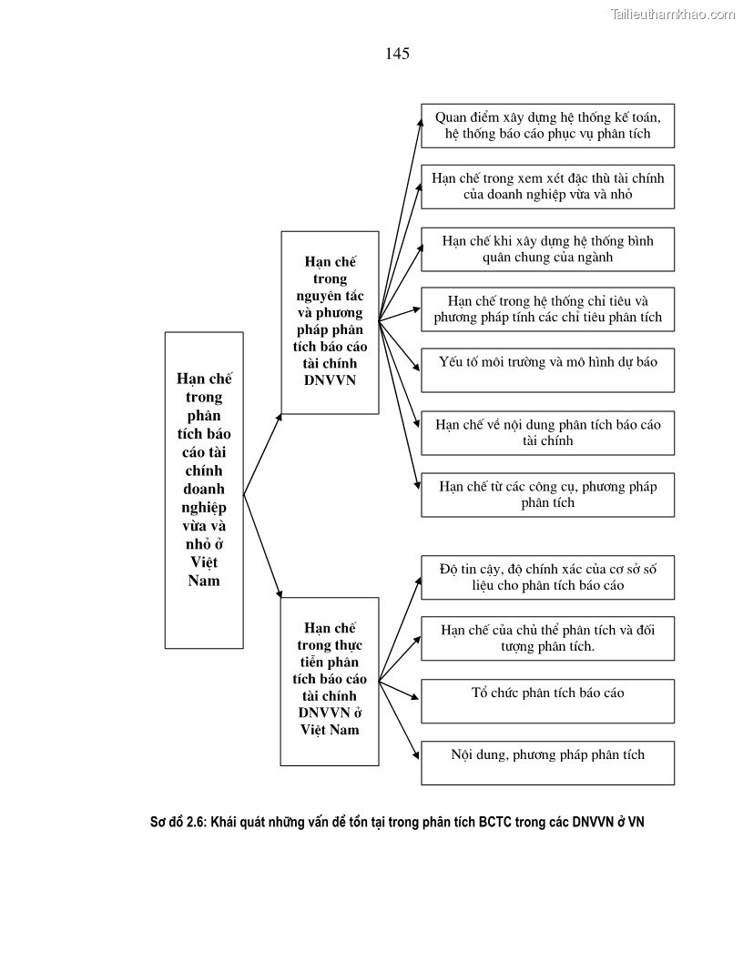 Luận án tiến sĩ kinh tế Hoàn thiện kiểm tra và phân tích báo cáo tài chính với việc tăng cường quản trị tài chính trong các doanh nghiệp vừa và nhỏ ở Việt Nam - 26 Trang 151