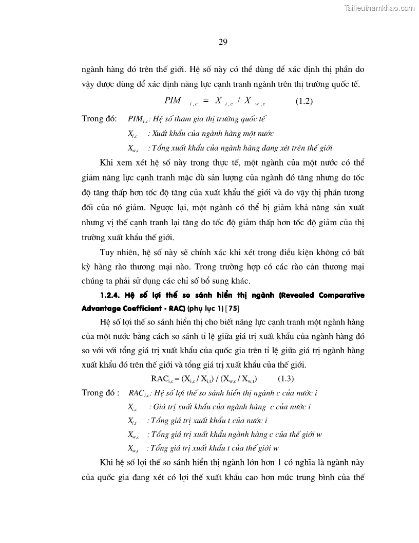 Luận án tiến sĩ kinh tế Nâng cao năng lực cạnh tranh của ngành giấy Việt Nam trong điều kiện hội nhập kinh tế quốc tế - 7 Trang 37