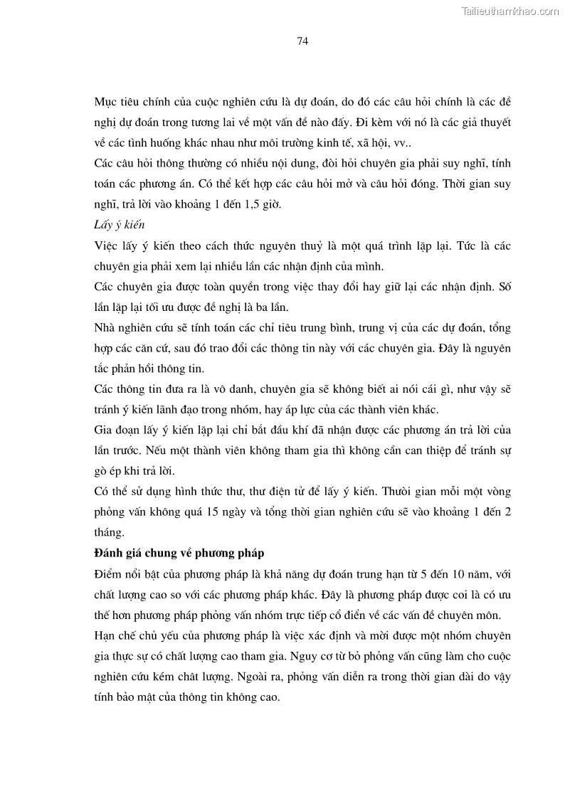 Luận án tiến sĩ kinh tế Phương pháp định tính trong nghiên cứu hành vi người tiêu dùng Việt Nam về sản phẩm xe máy - 14 Trang 79