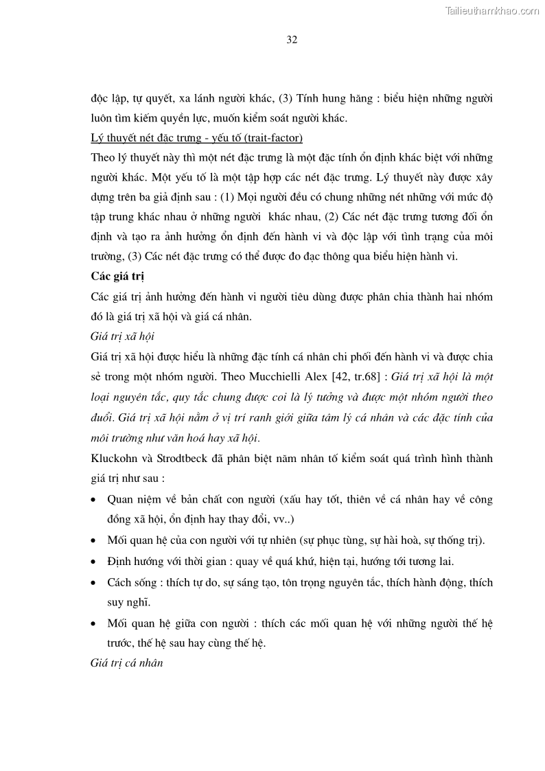 Luận án tiến sĩ kinh tế Phương pháp định tính trong nghiên cứu hành vi người tiêu dùng Việt Nam về sản phẩm xe máy - 7 Trang 37
