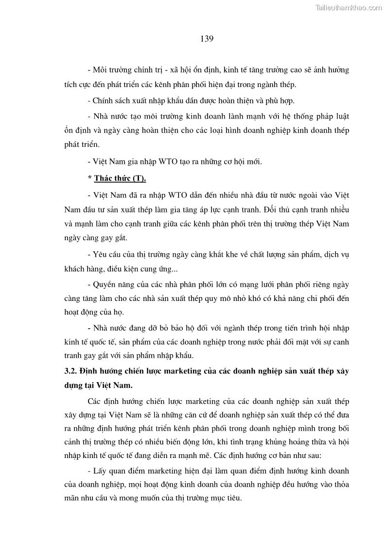 Luận án tiến sĩ kinh tế Quản trị kênh phân phối thép xây dựng của các doanh nghiệp sản xuất thép tại Việt Nam - 25 Trang 145