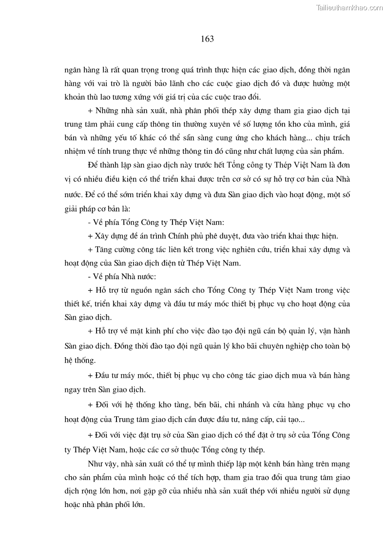 Luận án tiến sĩ kinh tế Quản trị kênh phân phối thép xây dựng của các doanh nghiệp sản xuất thép tại Việt Nam - 29 Trang 169