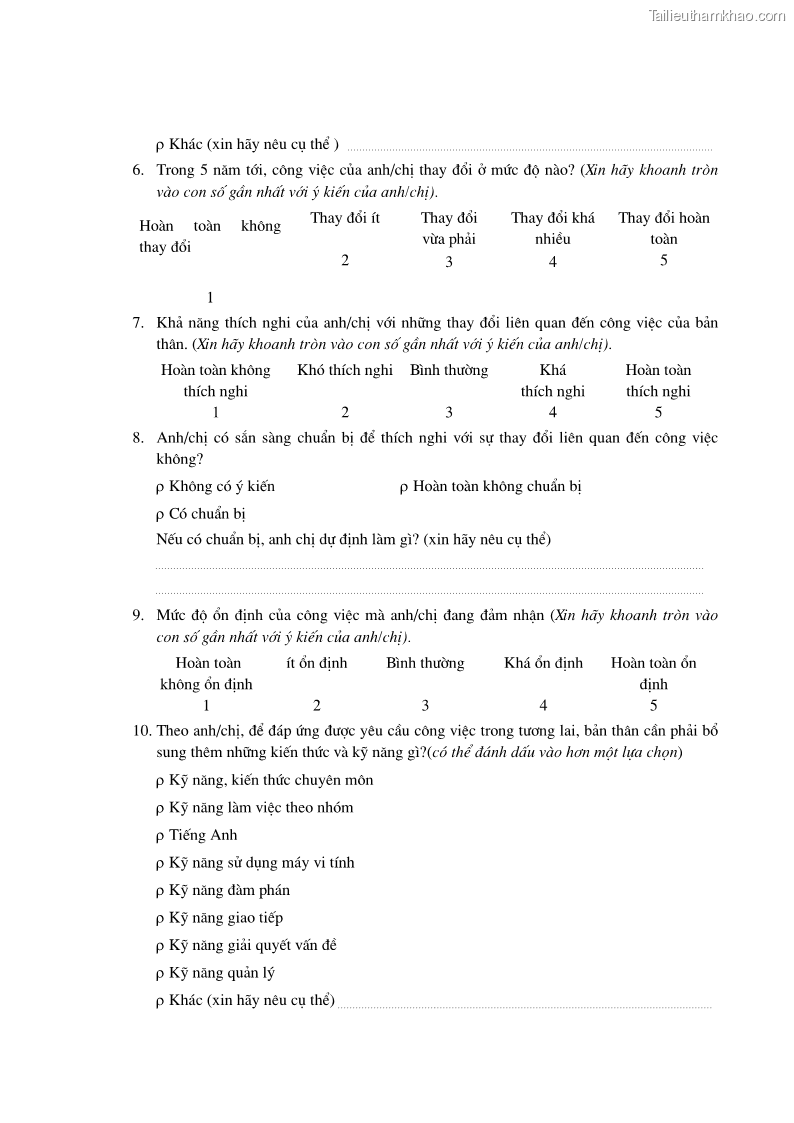 Luận án tiến sĩ kinh tế Quản trị nguồn nhân lực ở Tổng công ty Điện lực CHDCND Lào - Lý luận, thực tiễn và giải pháp - 26 Trang 151