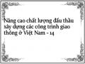 Nâng cao chất lượng đấu thầu xây dựng các công trình giao thông ở Việt Nam - 14