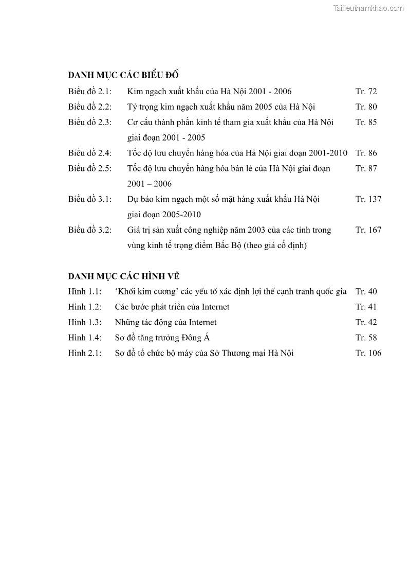 Luận án tiến sĩ kinh tế Đổi mới sự quản lý nhà nước đối với sự phát triển thương mại trên địa bàn thành phố Hà Nội - 2 Trang 7