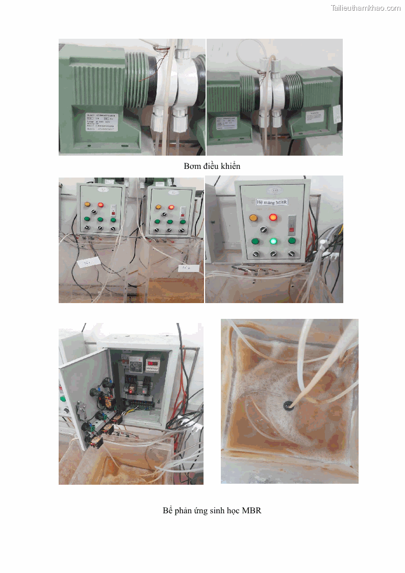 Luận án tiến sĩ kỹ thuật môi trường Nghiên cứu xử lý hóa chất bảo vệ thực vật glyphosate trong nước bằng quá trình oxy hóa điện hóa kết hợp với thiết bị phản ứng sinh học – màng MBR - 35 Trang 205