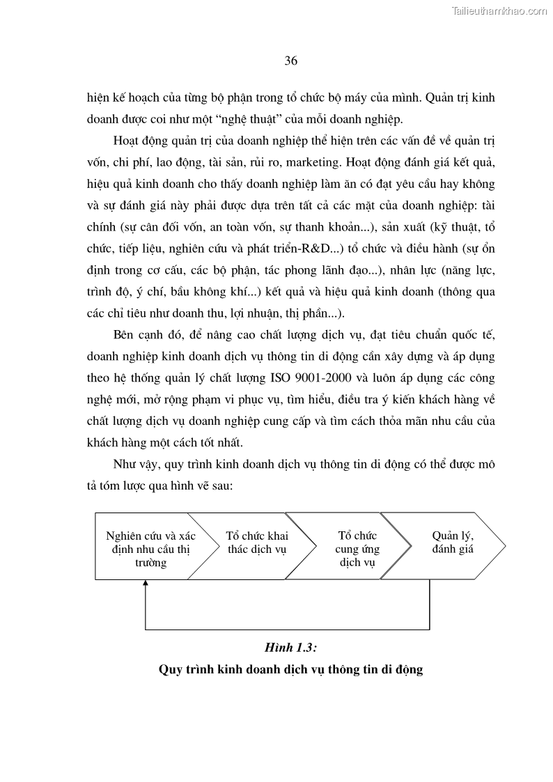 Luận án tiến sĩ kinh tế Phát triển kinh doanh của các doanh nghiệp kinh doanh dịch vụ thông tin di động tại Việt Nam - 7 Trang 37