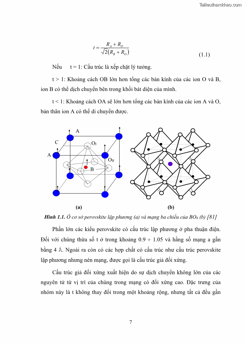 Luận án tiến sĩ vật lý Nghiên cứu chế tạo và các tính chất vật lý của hệ gốm đa thành phần trên cơ sở PZT và các vật liệu sắt điện chuyển pha nhòe - 5 Trang 25