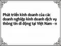 Đặc  Điểm  Kinh  Doanh  Của  Các  Doanh  Nghiệp  Kinh  Doanh  Dịch  Vụ Thông Tin Di Động Tại Việt Nam