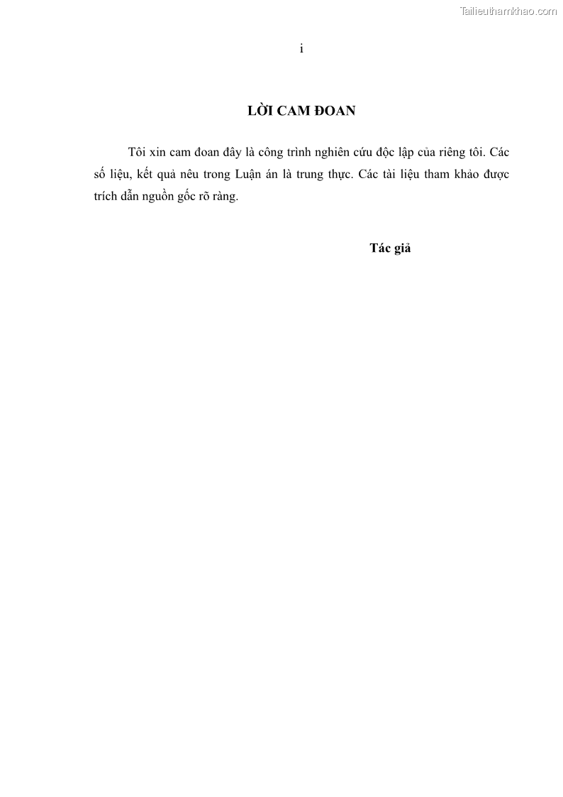 Luận án tiến sĩ kinh tế Tạo lập và thúc đẩy quan hệ lao động lành mạnh tại các doanh nghiệp nhỏ và vừa trên địa bàn Hà Nội - 1 Trang 1