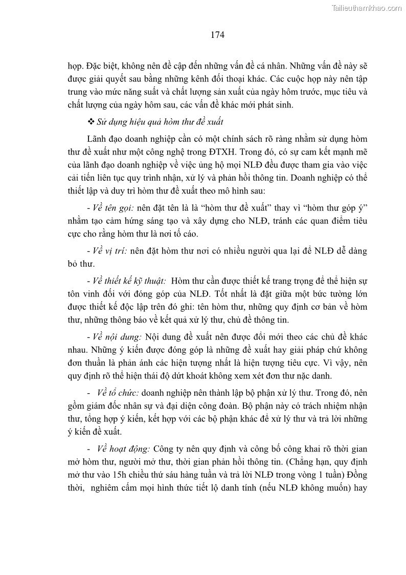 Luận án tiến sĩ kinh tế Tạo lập và thúc đẩy quan hệ lao động lành mạnh tại các doanh nghiệp nhỏ và vừa trên địa bàn Hà Nội - 31 Trang 181