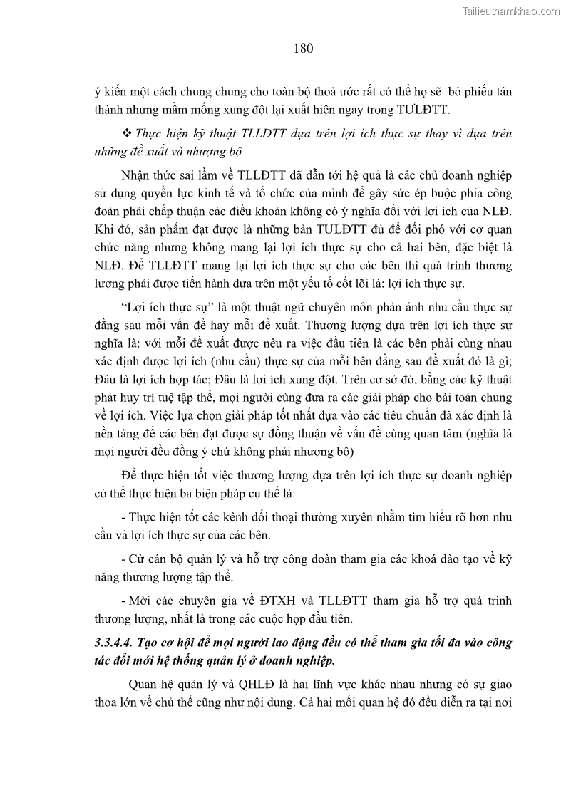 Luận án tiến sĩ kinh tế Tạo lập và thúc đẩy quan hệ lao động lành mạnh tại các doanh nghiệp nhỏ và vừa trên địa bàn Hà Nội - 32 Trang 187