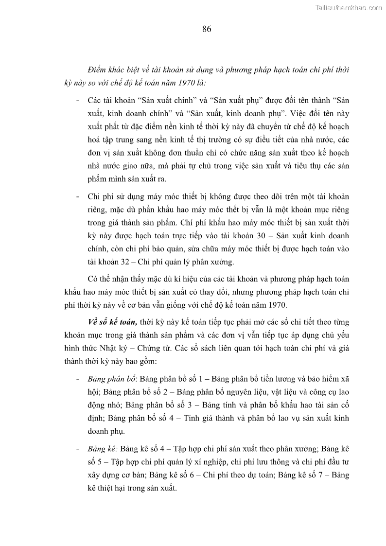 Luận án tiến sĩ kinh tế Xây dựng mô hình kế toán quản trị chi phí trong các doanh nghiệp sản xuất dược phẩm Việt Nam - 16 Trang 91