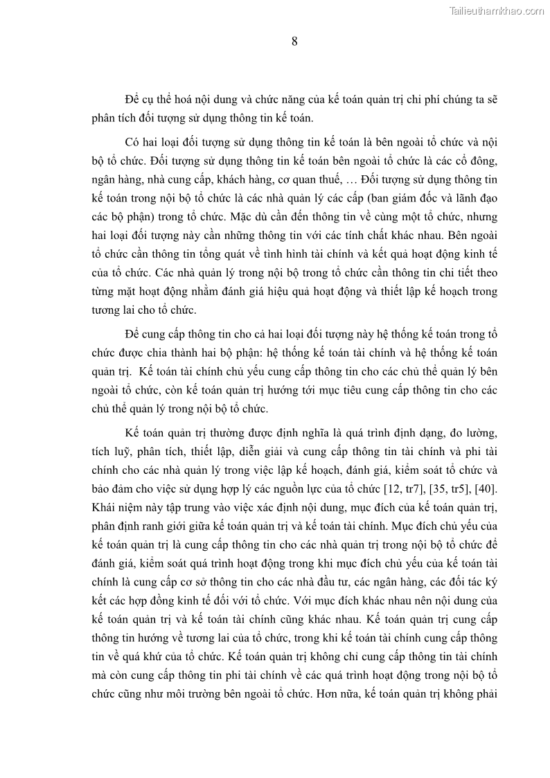 Luận án tiến sĩ kinh tế Xây dựng mô hình kế toán quản trị chi phí trong các doanh nghiệp sản xuất dược phẩm Việt Nam - 3 Trang 13