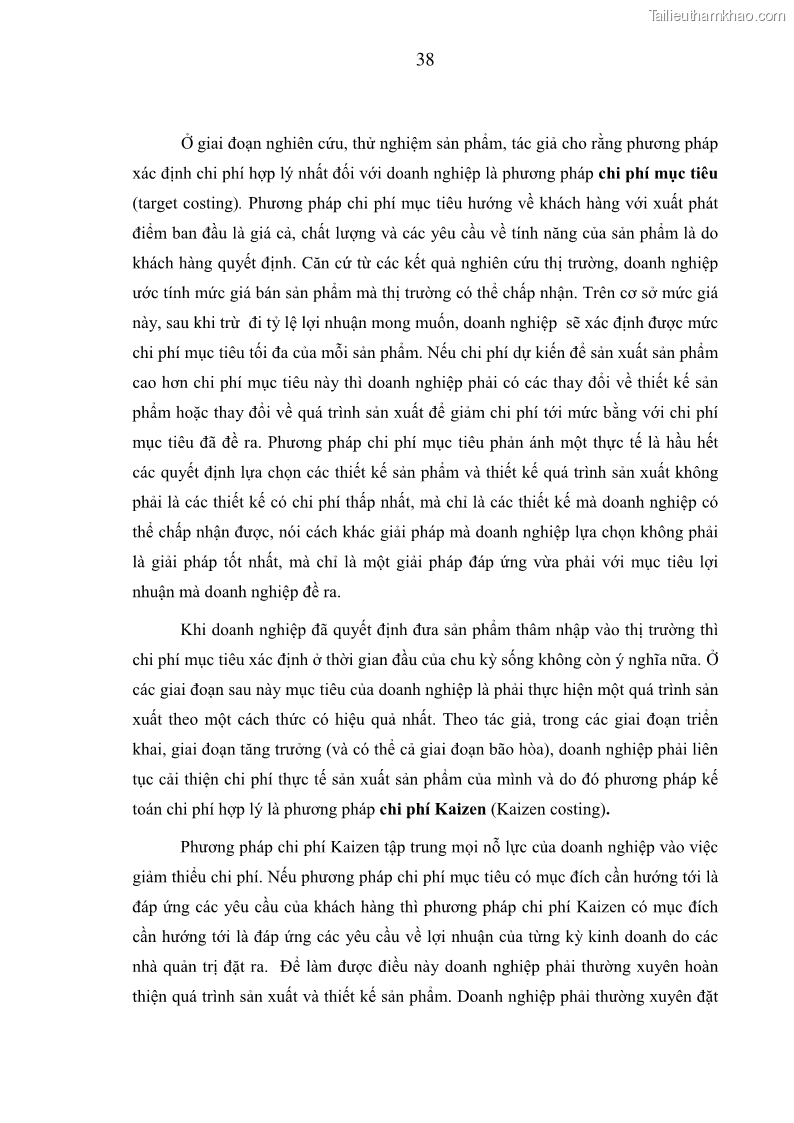 Luận án tiến sĩ kinh tế Xây dựng mô hình kế toán quản trị chi phí trong các doanh nghiệp sản xuất dược phẩm Việt Nam - 8 Trang 43