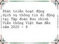 Phát triển hoạt động dịch vụ thông tin di động tại Tập đoàn Bưu chính Viễn thông Việt Nam đến năm 2020 - 8