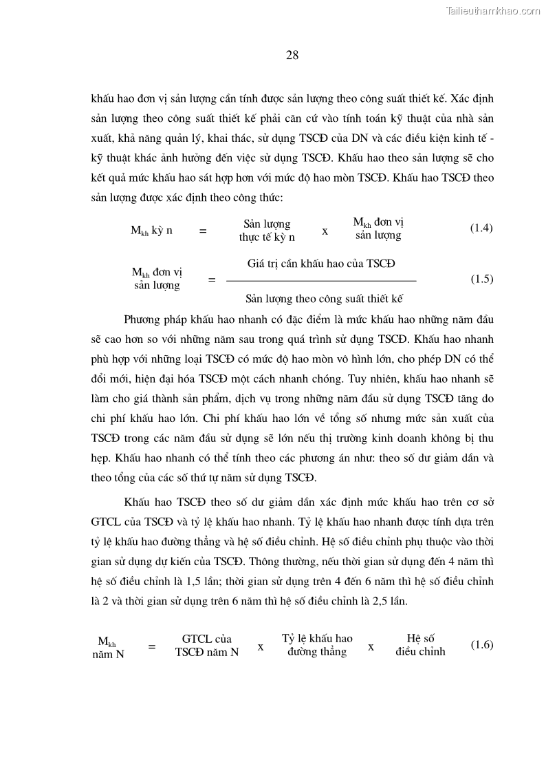 Luận án tiến sĩ kinh tế Hoàn thiện hạch toán tài sản cố định nhằm tăng cường quản lý tài sản cố định trong các doanh nghiệp xây dựng Việt Nam - 7 Trang 37