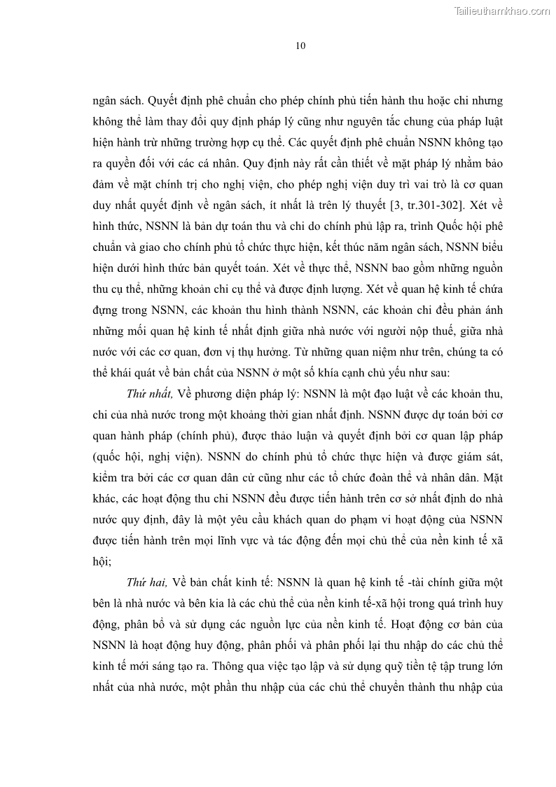 Luận án tiến sĩ kinh tế Tổ chức kiểm toán ngân sách nhà nước do Kiểm toán Nhà nước Việt Nam thực hiện - 4 Trang 19