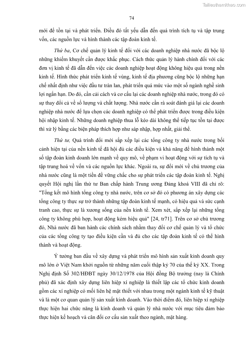 Luận án tiến sĩ kinh tế Tổ chức kiểm toán nội bộ trong các tập đoàn kinh tế của Việt Nam - 14 Trang 79
