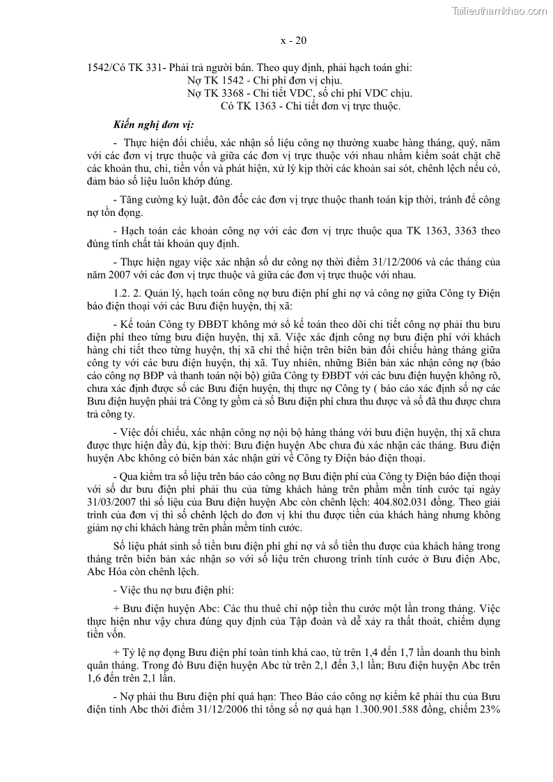 Luận án tiến sĩ kinh tế Tổ chức kiểm toán nội bộ trong các tập đoàn kinh tế của Việt Nam - 39 Trang 229