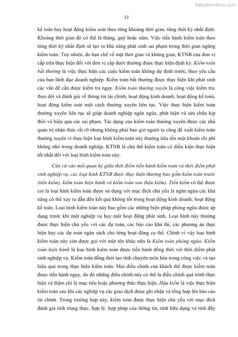 Luận án tiến sĩ kinh tế Tổ chức kiểm toán nội bộ trong các tập đoàn kinh tế của Việt Nam - 7 Trang 37