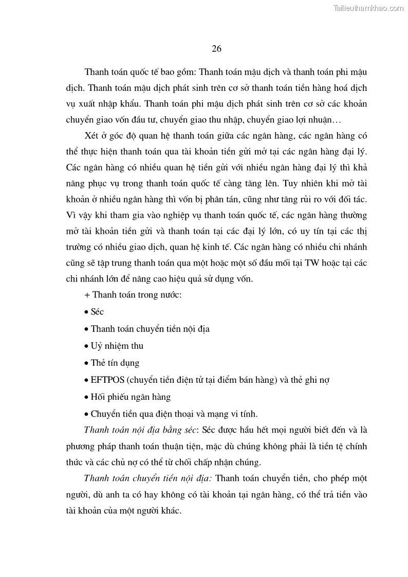 Luận án tiến sĩ Nâng cao hiệu quả sử dụng vốn của các ngân hàng thương mại trên địa bàn Hà Nội trong tiến trình hội nhập quốc tế - 7 Trang 37