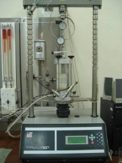 Hình 3 18 Thiết bị nén ba trục Chuẩn bị mẫu Đường kính mẫu 50 mm chiều 1