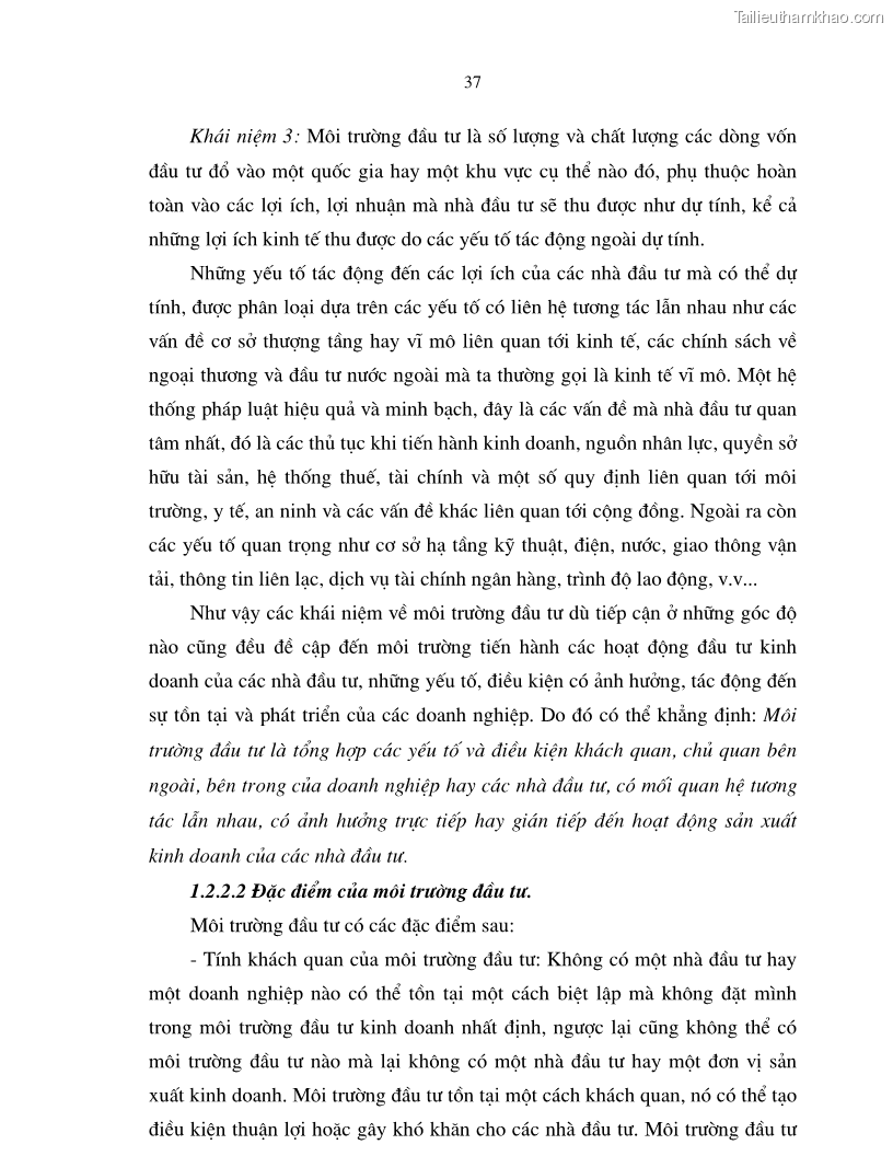 Luận án tiến sĩ kinh tế Hoàn thiện cơ chế, chính sách thu hút đầu tư trực tiếp nước ngoài ở thủ đô Hà Nội trong giai đoạn 2001- 2010 - 7 Trang 37