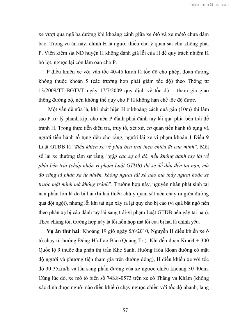 Luận án tiến sĩ luật học Nguyên tắc trách nhiệm do lỗi của luật hình sự - 27 Trang 157