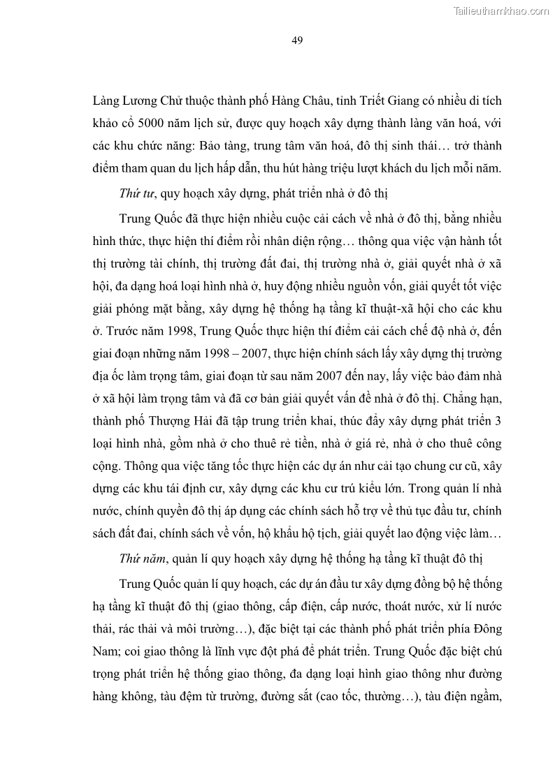 Luận án tiến sĩ luật học Quản lí nhà nước về xây dựng đô thị ở Việt Nam hiện nay - 10 Trang 55