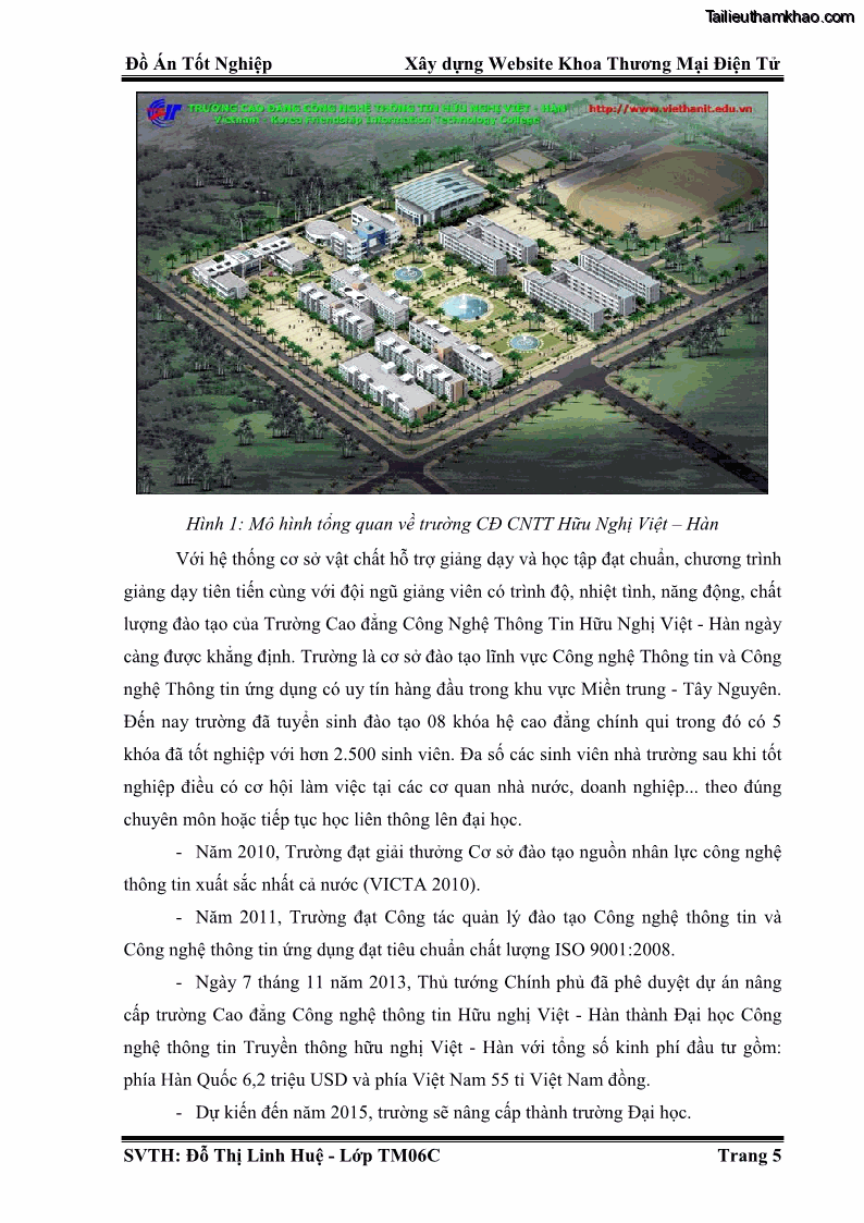 Đồ án tốt nghiệp quản trị kinh doanh Xây dựng website khoa thương mại điện tử - 1 Trang 11
